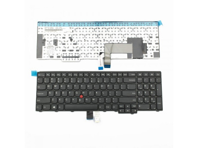 Клавиатура за лаптоп Lenovo ThinkPad E531 E540 T540 W540 Черна с 6 Винтчета